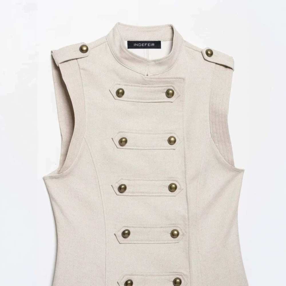 ZARA Summer Minimalist Knot Detail Tank Dress
